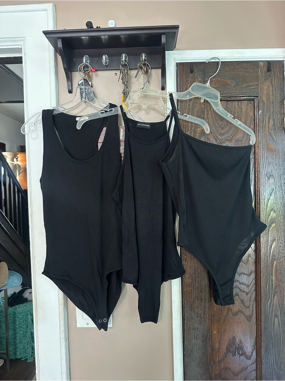 Bundle of Three Black Bodysuits